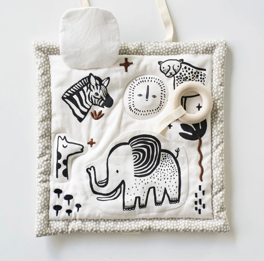 Wee Gallery Organic Activity Pad- Safari