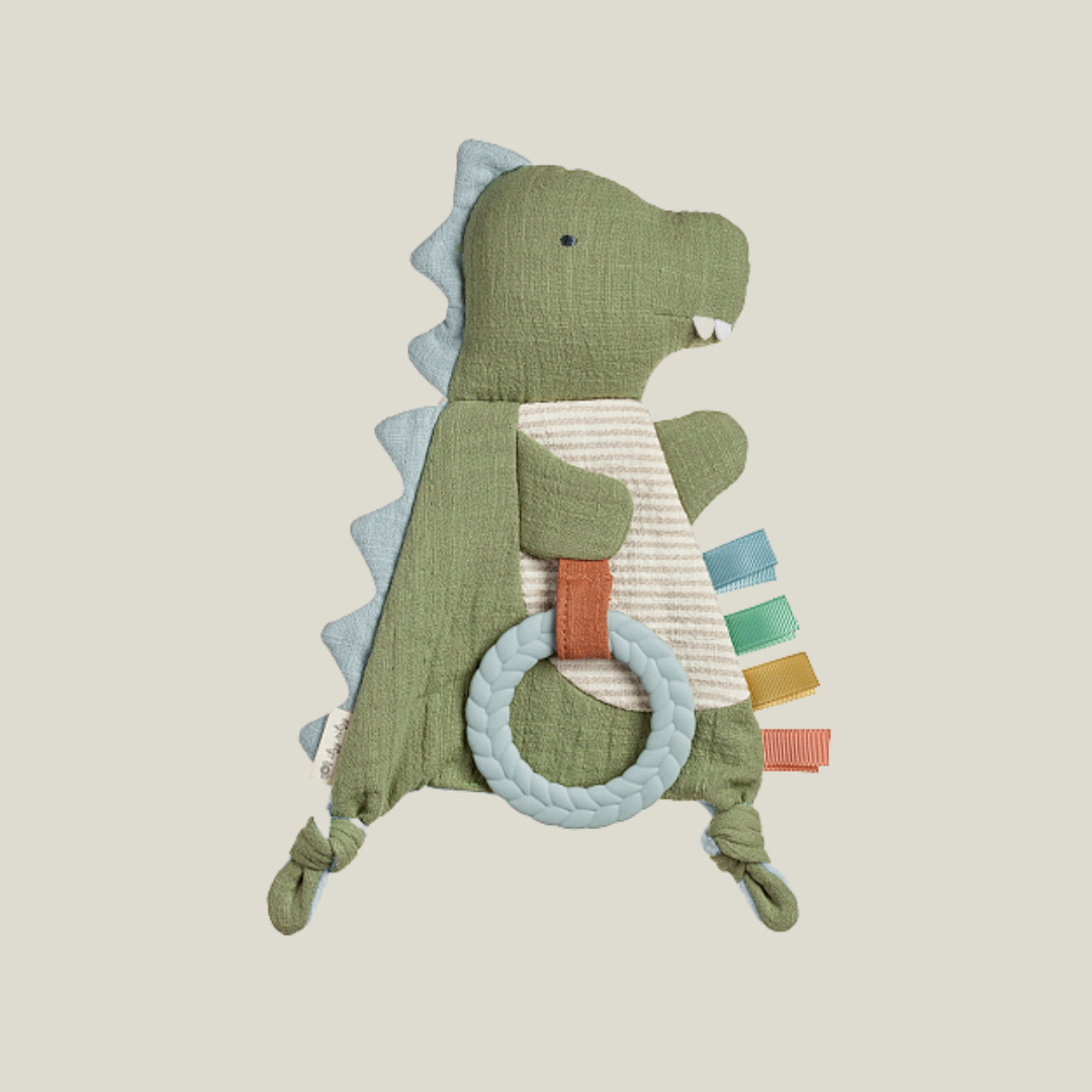 Bitzy Crinkle™ Sensory Toy with Teether