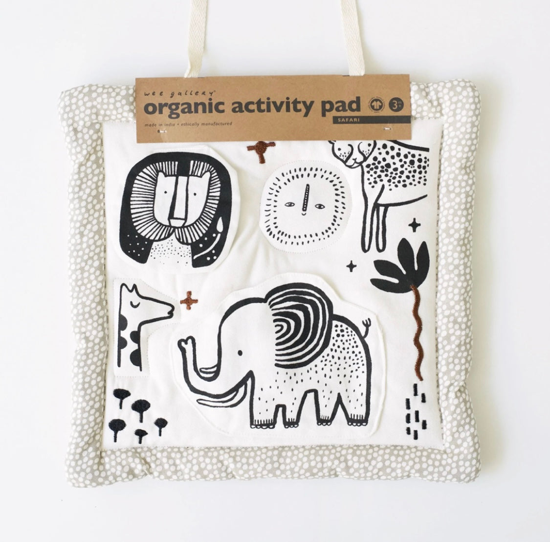 Wee Gallery Organic Activity Pad- Safari