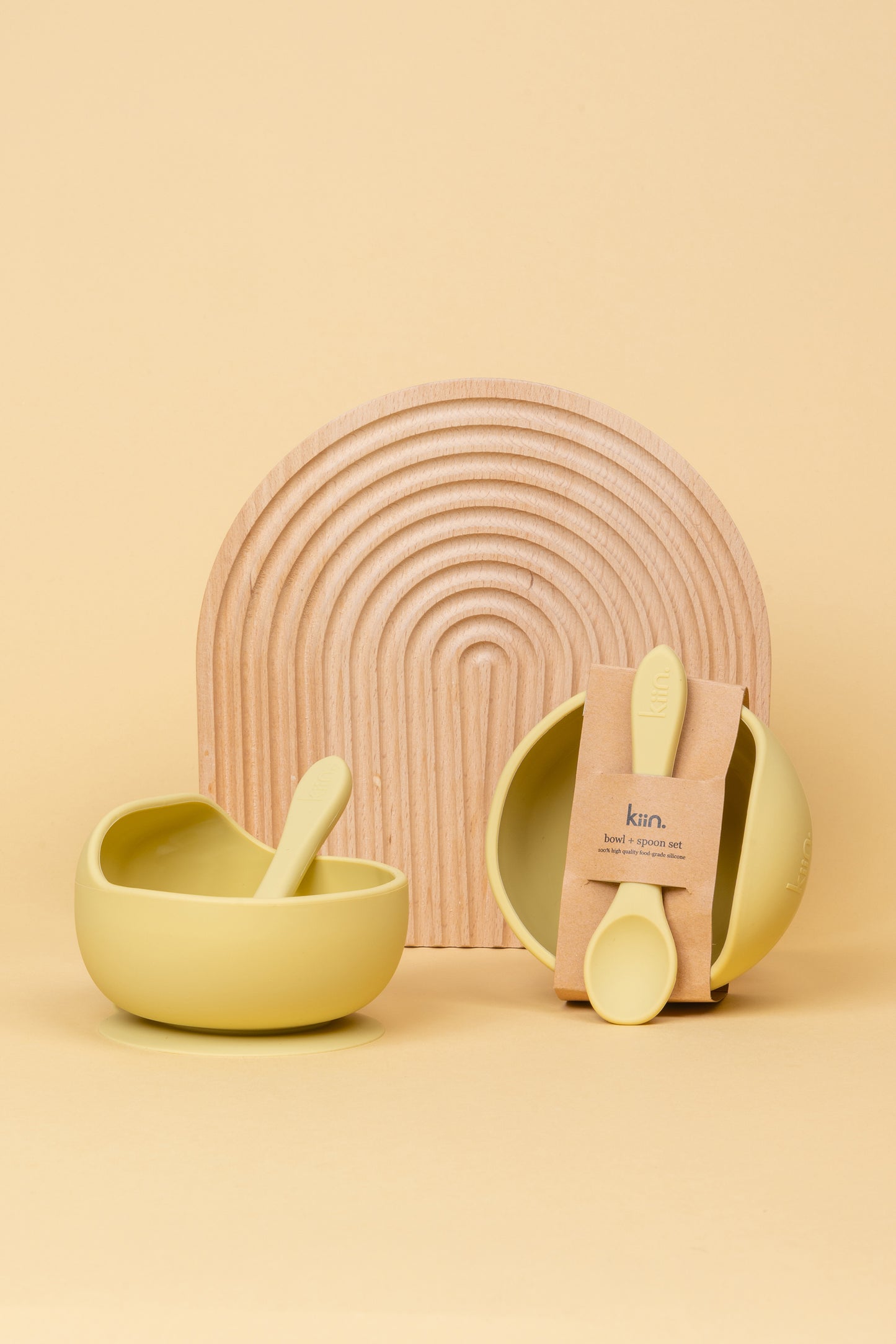 Kiin Baby Silicone Bowl + Spoon Set
