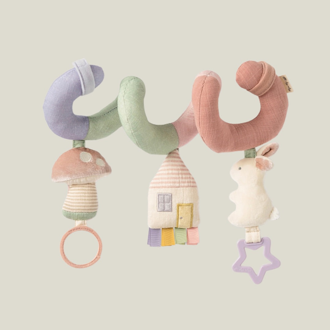 Itzy Bitzy Spiral™ Car Seat Activity Toy- Pastel