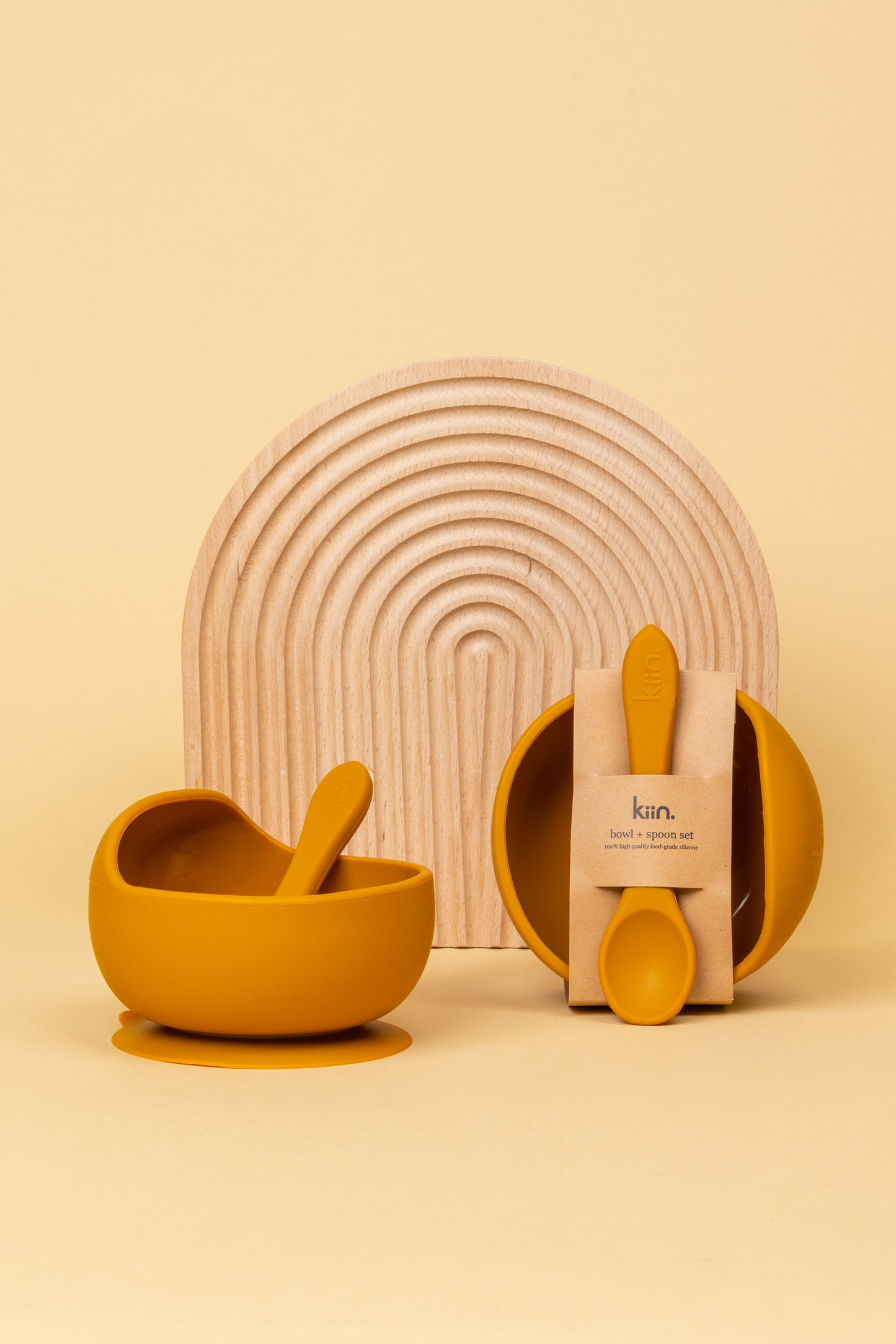 Kiin Baby Silicone Bowl + Spoon Set