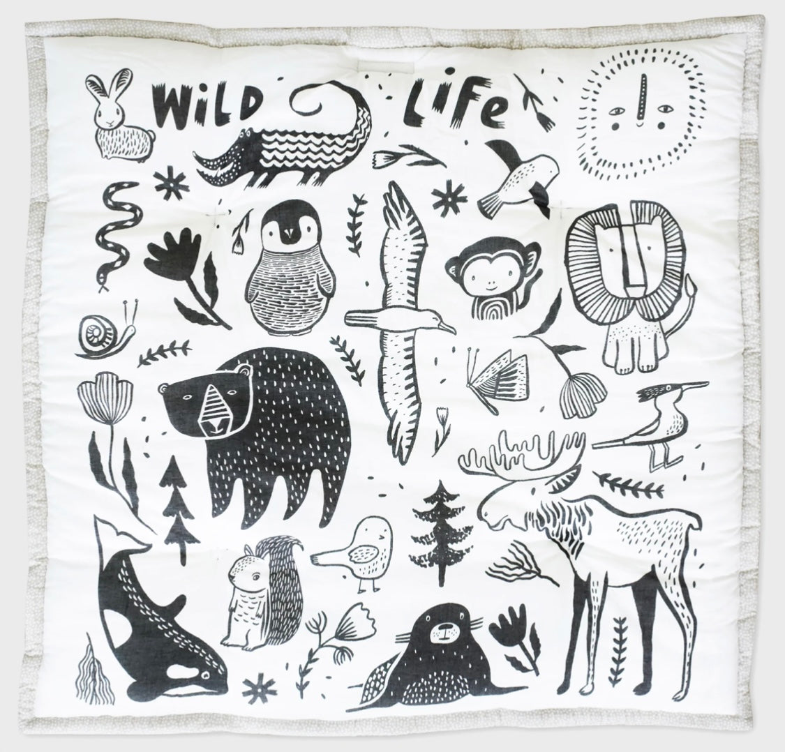 Wee Gallery Wildlife Reversible Playmat