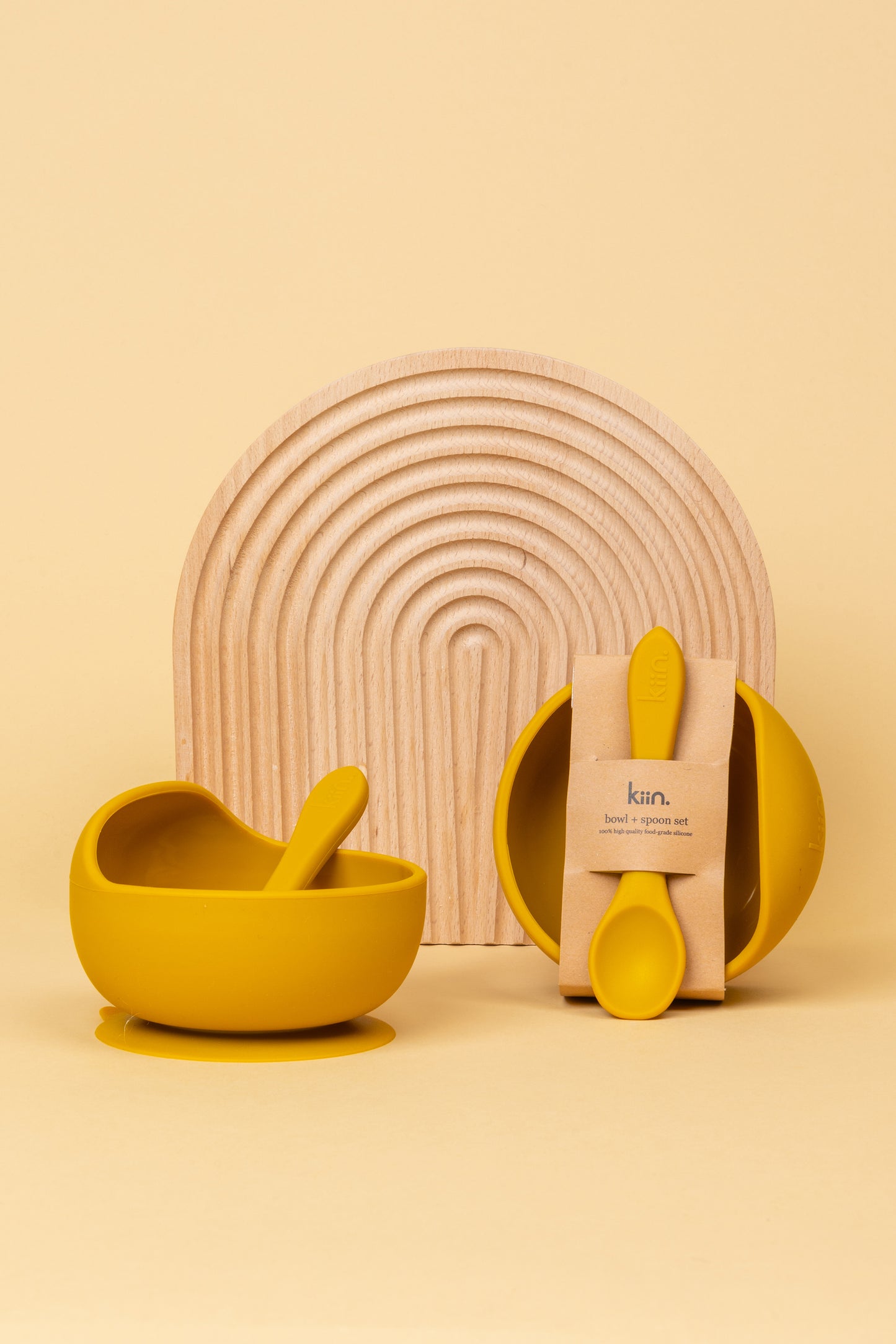 Kiin Baby Silicone Bowl + Spoon Set