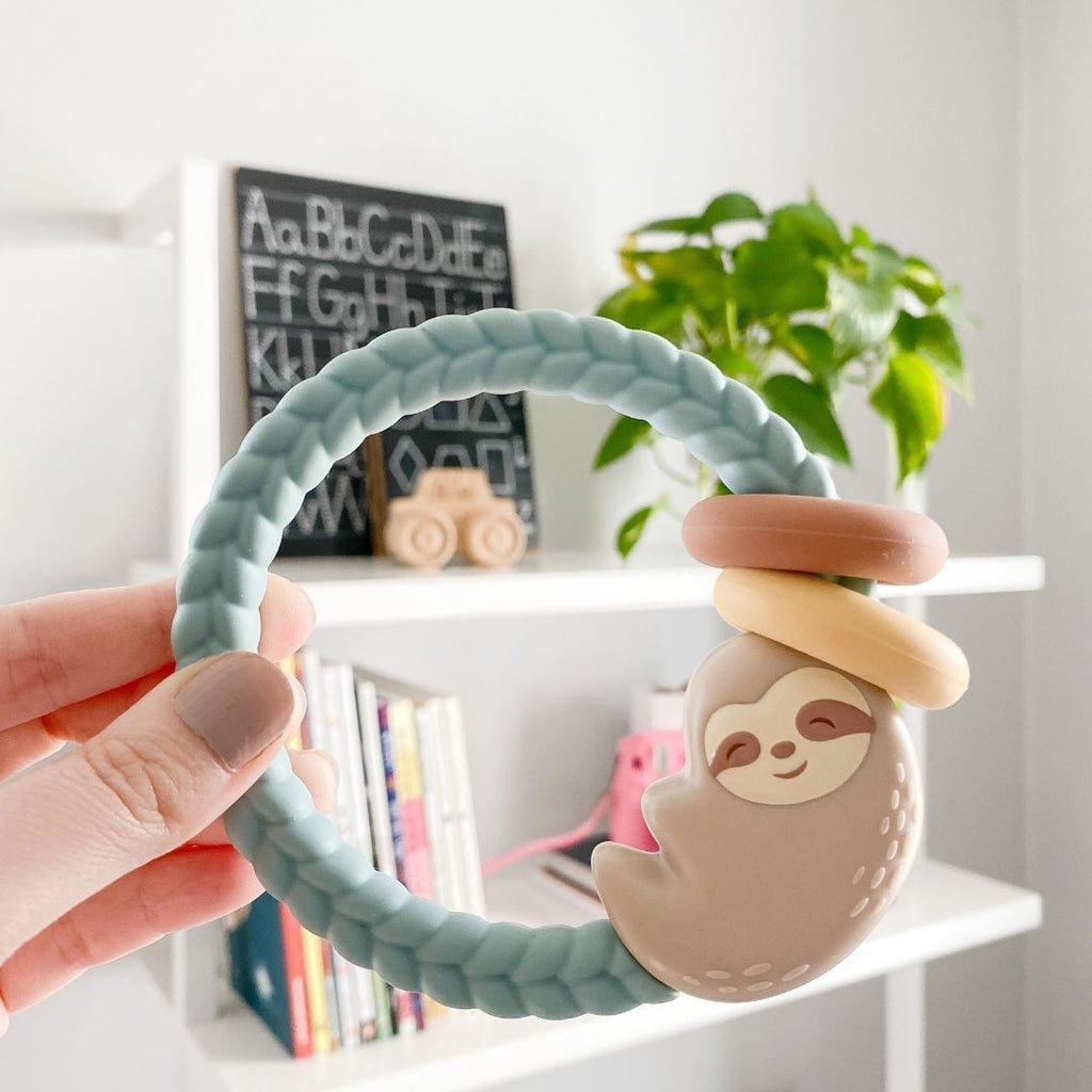 Ritzy Rattle Silicone teether