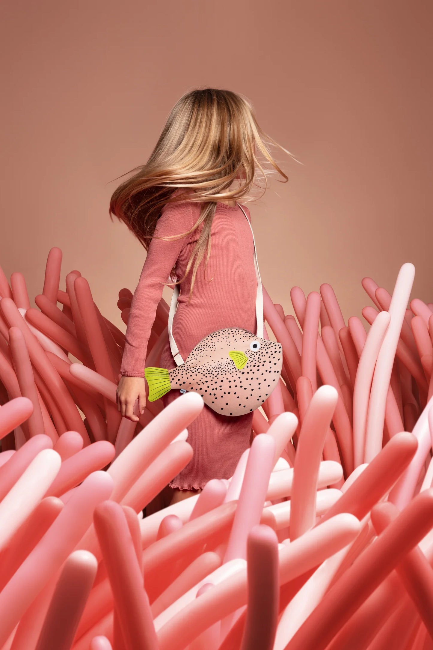 Don Fisher Pufferfish - Pink (Sling bag)