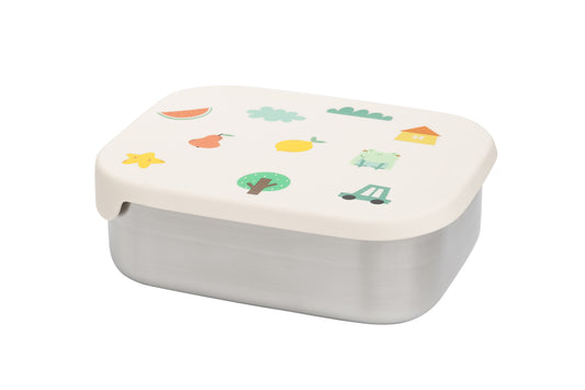 The Cotton Cloud stainless steel lunch box- Tiny Bits