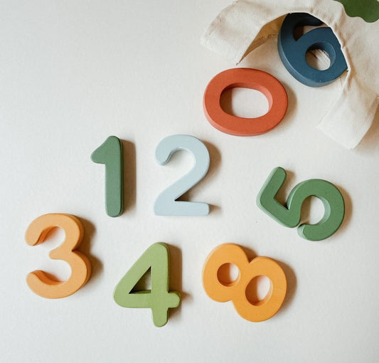 Wooden Number set