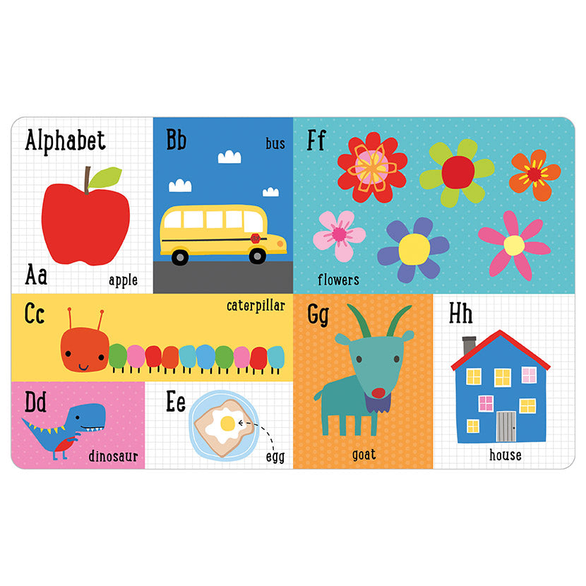 First 100 Alphabet, Shapes, Colours, Numbers