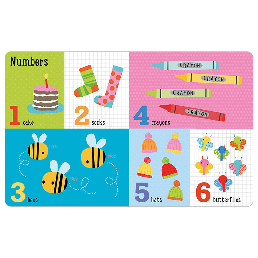 First 100 Alphabet, Shapes, Colours, Numbers