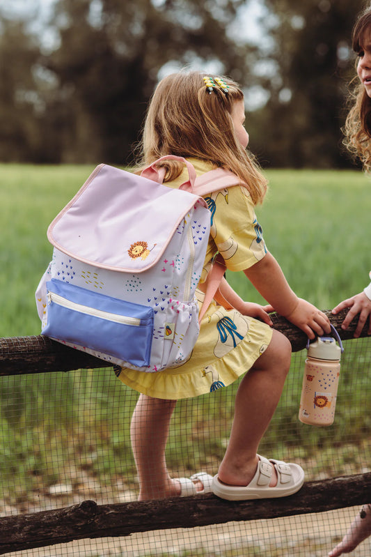 The Cotton Cloud backpack- Wild Child *LAST ONE*