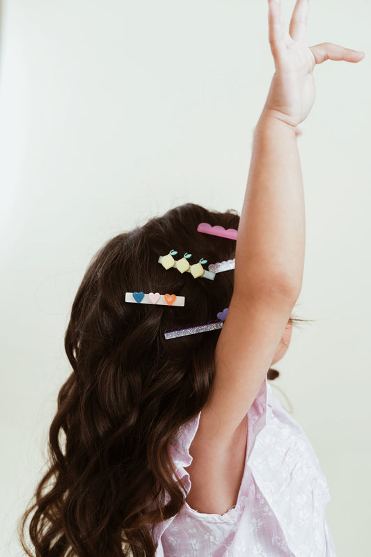 The Cotton Cloud Hair Pins Barretes for kids