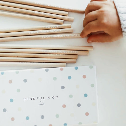 Mindful & Co Affirmation Colouring Pencils