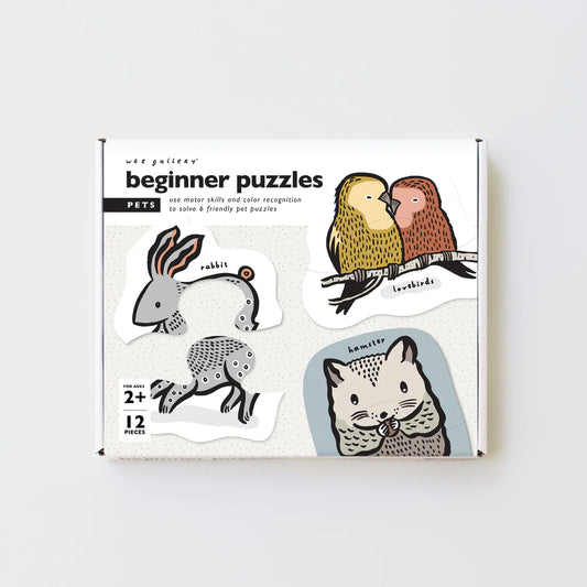 Wee Gallery Beginner Puzzles- Pets