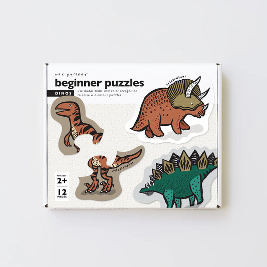 Wee Gallery Beginner puzzles- Dinos *LOW STOCK*