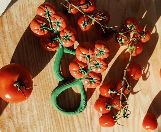 Oli&Carol Tomato Rattle Toy