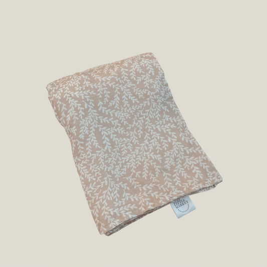 Soft bamboo swaddles- Neutral flower