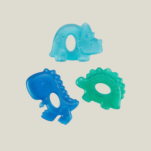 Dino Cutie Coolers™ Water Filled Teethers | 3-pack