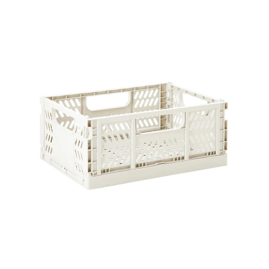 3 Sprouts Modern folding crate - Cream - 2 sizes available