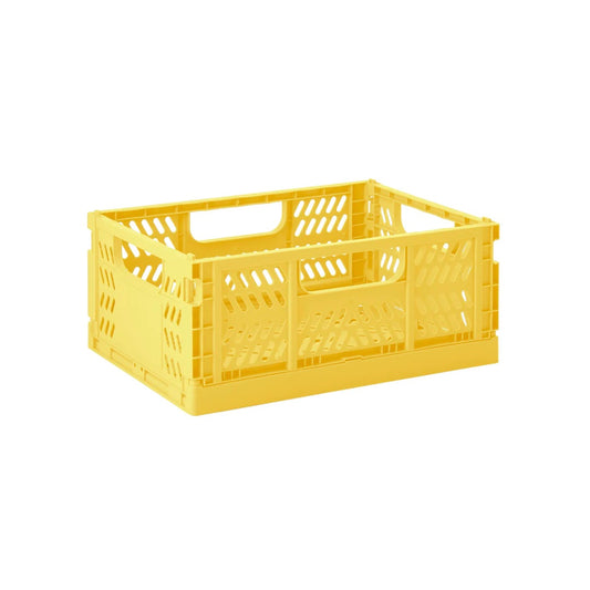 3 Sprouts Modern folding crate - Yellow - 2 sizes available