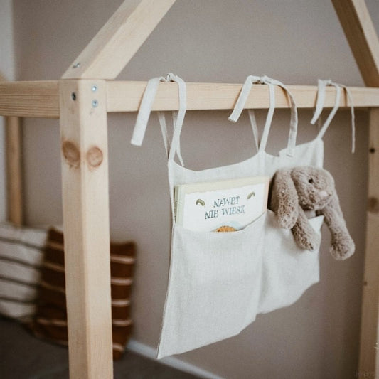 Linen Pocket Crib Side Storage