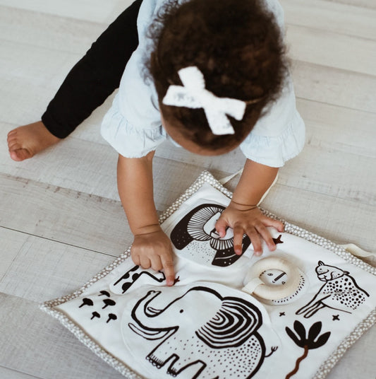 Wee Gallery Organic Activity Pad- Safari