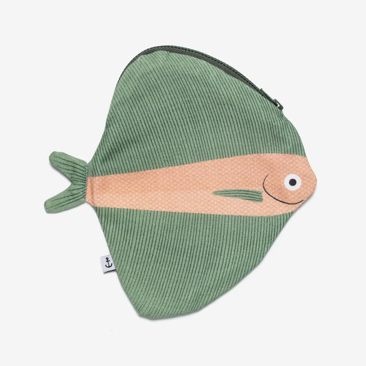 Don Fisher Fanfish- Green (purse) *LAST ONE*