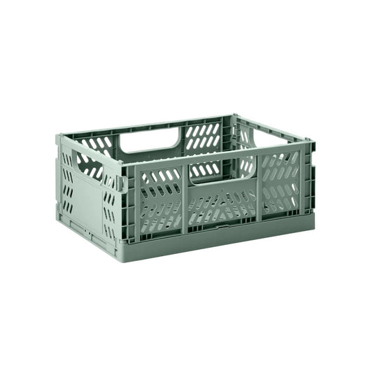 3 Sprouts Modern folding crate - Green - 2 sizes available